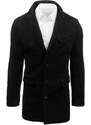 Dstreet Čierny štýlový kabát pre pánov (cx0380) skl.8