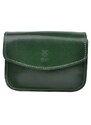 Zelená kožená talianska crossbody kabelka Lona Verde Scura NovaKabelka.sk