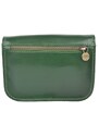 Zelená kožená talianska crossbody kabelka Lona Verde Scura NovaKabelka.sk
