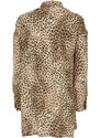 Monnalisa Dívčí šaty Ve výprodeji v Outletu, Leopard, Viskóza, 2024, M (16Y) S (14 Y)