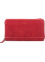 Dámska kožená peňaženka Poyem červená 5212 Poyem CV