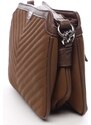 Dámska crossbody kabelka hnedá - David Jones Majvis hnedá