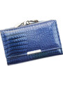 Jennifer Jones Dámska kožená malá peňaženka modrá