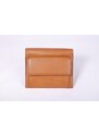 Sage Brown Minimalistická peňaženka svetlo-hnedá
