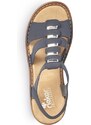 Dámske sandále RIEKER 62850-14 modrá S4