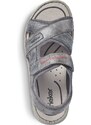 Pánske sandále RIEKER 26154-14 modrá S4