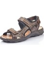Pánske sandále RIEKER 26061-25 hnedá S4