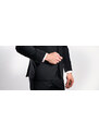 Alain Delon Čierny Slim Fit oblek XL