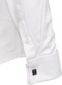 12018-SE-6 Košeľa na manžetový gombík Di Selentino - Salzburg White lux - SLIM FIT