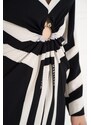Guess by Marciano krátke šaty čierno - biela