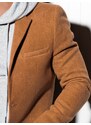 Ombre Clothing Pánský kabát - svetlo žltá C432