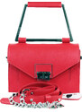 Dámská kožená kabelka JADISE Lily , červená