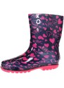 BBS Detské ružové gumáky PINK HEART