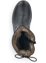 RIEKER Dámska členková obuv REMONTE R8471-01 čierna W3