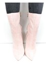 YES SMILE Dámske ružové čižmy CATIN
