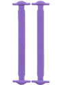Silikónové šnúrky - purpurová