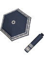 Doppler Havanna Fiber TIMELESS - dámsky ultraľahký mini dáždnik bordúra