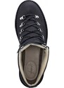 Vasky Highland Black - Pánske kožené členkové turistické boty čierne, ručná výroba jesenné / zimné topánky
