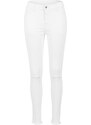 UC Ladies Women's jeans URBAN CLASSICS - white