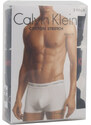 Calvin Klein Pánske boxerky 3pack - Classic fit Trunks Biela - Sivá - Čierna