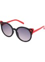 Sunmania Červeno-čierne špicaté slnečné okuliare pre deti "Tiger"