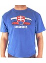TifanTEX Tričko Slovensko slovenský znak modré
