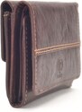 Dámska kožená peňaženka Poyem hnedá 5225 Poyem H