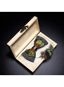 RICK NEER Luxusný motýlik s brošňou RN207