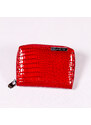 Dámska kožená peňaženka Jennifer Jones Katrya DP003 čierna, červená
