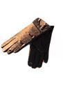 Zimné dámske textilné rukavice Valo ZRD002 hnedá, khaki, svetlo hnedá, šedá