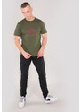 Alpha Industries Basic T-Shirt Dark Green tričko pánske