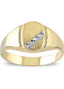 Lillian Vassago Pánsky prsteň z kombinovaného zlata LLV06-GR050