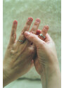 OLIVIE Zásnubný prsteň zo striebra 3366