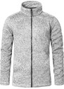 Pánska fleece pletená bunda na zips Promodoro