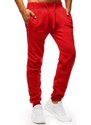 Dstreet Červené pánske teplákové nohavice UX2711