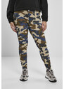 Urban Classics Women's Summer Olive Camo High-Waisted Camo Leggings