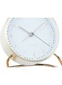 KARLSSON Budík Clock Stylish biela