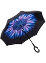 Obrátený dáždnik - farebný kvet s kvapkami vody