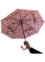 JOHN-C Detský ružový dáždnik GRALE