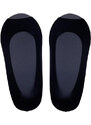Marilyn Čierne balerínkové ponožky s otvorenou špičkou Lux Line Nf Abs