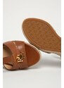 Kožené sandále Hale Lauren Ralph Lauren dámske, 802775000000
