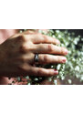 OLIVIE Snubný strieborný prsteň 3720