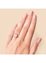 Royal Exklusive Emporial prsten 14k zlato Vermeil GU-DR10789R-ROSEGOLD-ROSEQUARTZ-TOPAZ