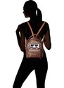 Karl Lagerfeld Paris Amour Small Backpack Brown Khaki