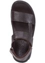Kožené sandále Geox U XAND 2S B pánske, hnedá farba, U15BGB0003CC6003