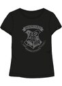 E plus M Dámske tričko s okrúhlym výstrihom a krátkym rukávom Harry Potter - 100% bavlna