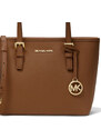 Michael Kors Jet Set Travel Extra-Small Saffiano Leather Top-Zip Tote Bag Luggage