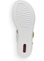 Dámske sandále RIEKER 63687-80 biela S4