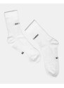 Don Lemme Ponožky Middle - biele