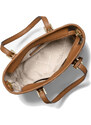 Michael Kors Jet Set Travel Extra-Small Logo Top-Zip Tote Bag Vanilla
